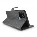 General Mobile GM 22 Kılıf FitCase Fabric Kapaklı Cüzdanlı
