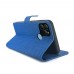 General Mobile GM 22 Kılıf FitCase Fabric Kapaklı Cüzdanlı