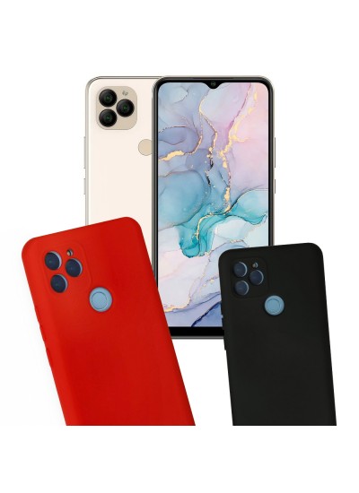 General Mobile GM 22 Kılıf Kamera Korumalı Lansman Silikon Kapak