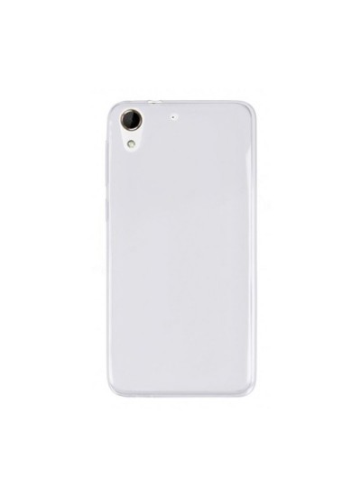 HTC Desire 728 Kılıf Soft Silikon Şeffaf Arka Kapak