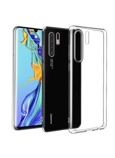 Huawei P30 PRO Kılıf Soft Silikon Şeffaf Arka Kapak