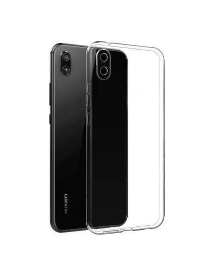 Huawei Y5 2019 Kılıf FitCase Toz Koruma Tıpalı Şeffaf Arka Kapak