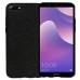 Huawei Y6 2018 3in1 Simli Silikon Arka Kapak Siyah