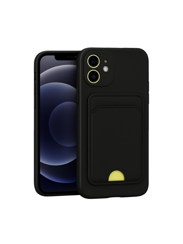 iPhone 11 Cardy Soft Kartlık Cepli Silikon Kapak&hellip;