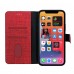 iPhone 11 Kılıf FitCase Fabric Kapaklı Cüzdanlı