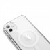 iPhone 11 Kılıf Magsafe Özellikli Şeffaf Silikon Kapak