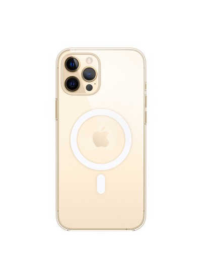 iPhone 11 Pro Max Kılıf Magsafe Özellikli Şeffaf Silikon Kapak