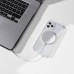 iPhone 12 / 12 Pro Kılıf Magsafe Özellikli Şeffaf Silikon Kapak