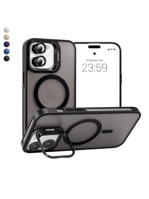 iPhone 12 Kılıf Armor Seri Magsafe Uyumlu Stand Özellikli Kamera Lensli… iPhone 12 Kılıf Armor Seri Magsafe Uyumlu Stand Özellikli Kamera Lensli…