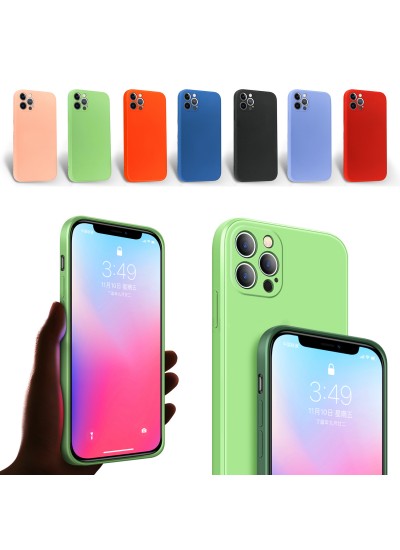 iPhone 12 Pro Kılıf Kamera Korumalı Lansman Silikon Kapak