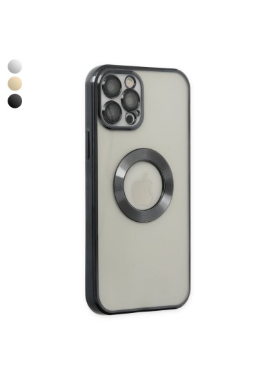iPhone 12 Pro Max Kılıf Hole Lazer Silikon Kapak