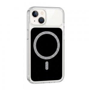 iPhone 13 / iPhone 14 Kılıf Colorist M-Safe Uyumlu Arkası Renkli Şeffaf Silikon Kapak