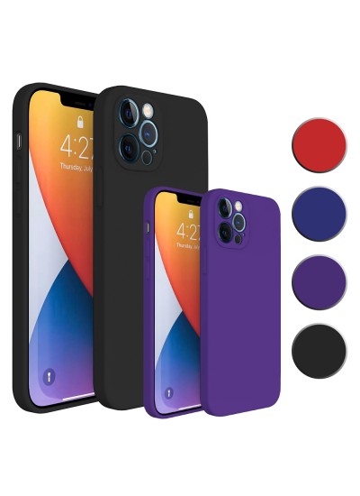 iPhone 13 Pro Max Kılıf FitCase PremiumS Silikon Arka Kapak