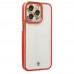 iPhone 14 Pro Kılıf Lazer Lens Kamera Çerçeveli Kapak