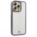 iPhone 14 Pro Kılıf Lazer Lens Kamera Çerçeveli Kapak
