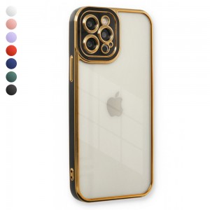 iPhone 14 Pro Kılıf Lazer Lens Kamera Çerçeveli Kapak