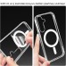 iPhone 15 Kılıf Magsafe Özellikli Şeffaf Silikon Kapak iPhone 15 Kılıf Magsafe Özellikli Şeffaf Silikon Kapak