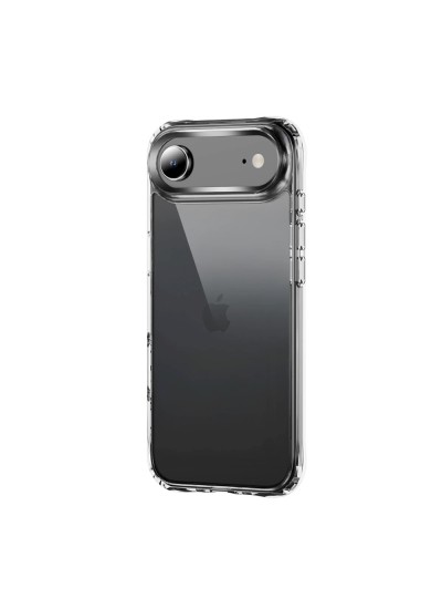 iPhone 17 Air Kılıf Kamera Korumalı Silikon Şeffaf Kapak