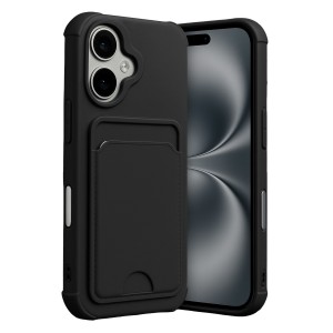 iPhone 17 Cardy Soft Kartlık Cepli Silikon Kapak