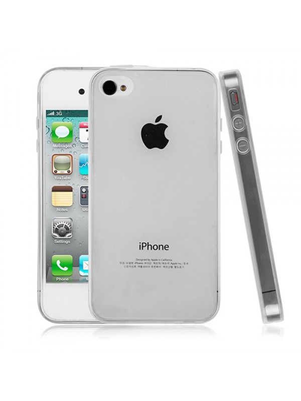 iPhone 4/4s Kılıf Soft Silikon Şeffaf Arka Kapak&hellip;