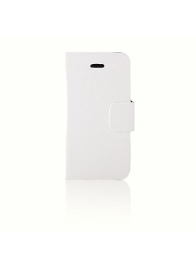 iPhone 4S Cüzdanlı ve Standlı Kılıf Beyaz