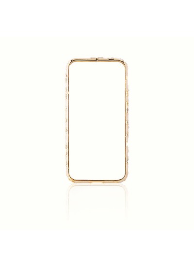 iPhone 5-5s Taşlı Metal Bumper Çerçeve Kılıf
