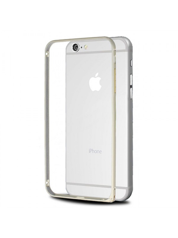 iPhone 6 4,7 inç Metal Bumper Çerçeve Kılıf Gold…