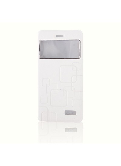iPhone 6 Plus 5,5 inç KakuSiga Yan Kapaklı Kılıf Beyaz iPhone 6 Plus 5,5 inç KakuSiga Yan Kapaklı Kılıf Beyaz