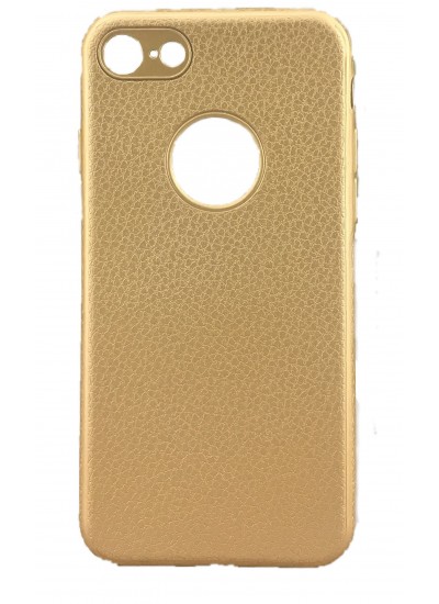 iPhone 7-8 Premium Rind Silikon Arka Kapak Gold