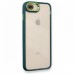 iPhone 7 Plus / 8 Plus Kılıf Luna Lens Kamera Çerçeveli Silikon Kapak