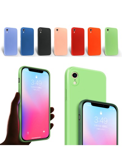 iPhone XR Kılıf Kamera Korumalı Lansman Silikon Kapak