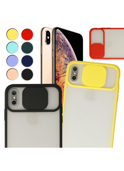 iPhone XS Max Kılıf Palm Kamera Koruma Kapaklı Silikon