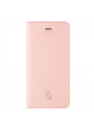 LA VIE iPhone X/XS Fashion Folio Gizli Mıknatıslı Kapaklı Kılıf Pembe LA VIE iPhone X/XS Fashion Folio Gizli Mıknatıslı Kapaklı Kılıf Pembe