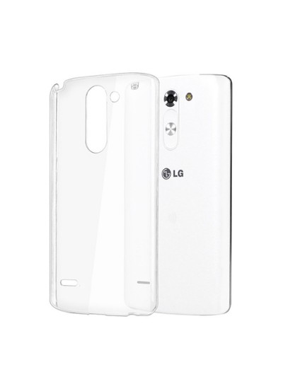 LG G3 Stylus (D693) Kılıf Soft Silikon Şeffaf Arka Kapak