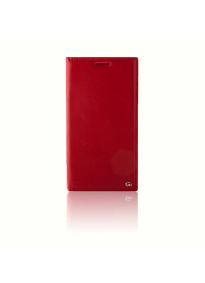 LG G4 Gizli Mıknatıslı Premium Magnum Kılıf Kırmızı