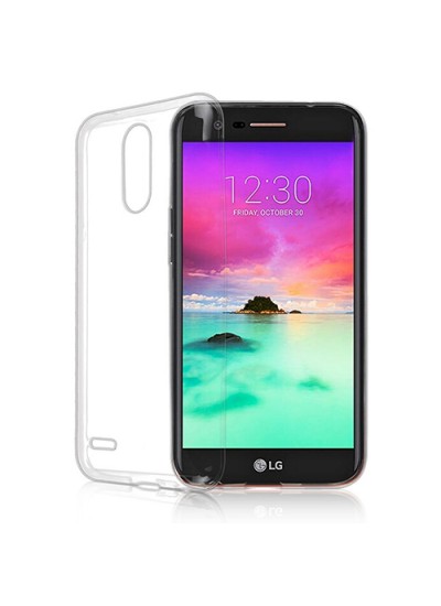 LG K10 2017 Kılıf Soft Silikon Şeffaf Arka Kapak