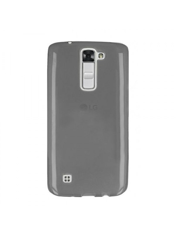 LG K7 Kılıf Soft Silikon Şeffaf-Siyah Arka Kapak&hellip;