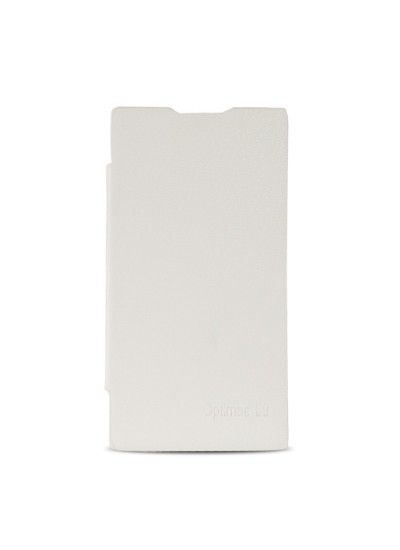 Lg P765 Optimus L9 Flip Cover Kılıf Beyaz