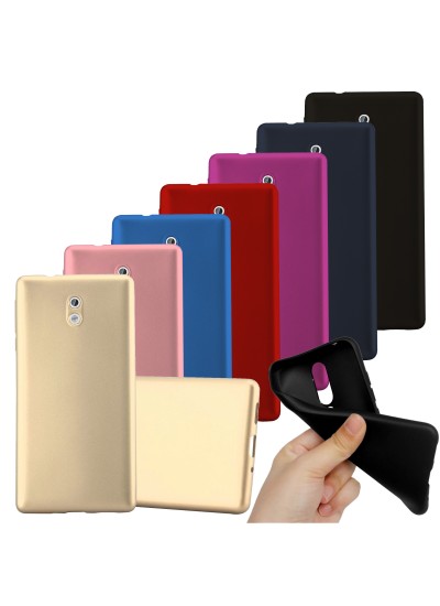 Nokia 3 Kılıf FitCase PremiumS Silikon Arka Kapak