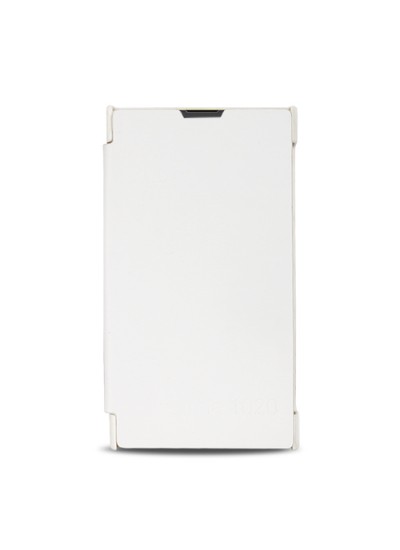 Nokia Lumia 1020 Flip Case Kılıf Beyaz