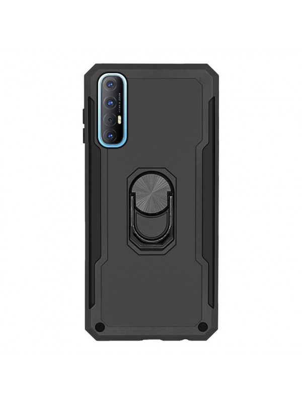 Oppo Reno 3 Pro Kılıf Panzer Ring Tam Koruma Arka Kapak…