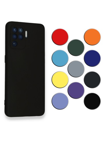 Oppo Reno 5 Lite Kılıf Kamera Korumalı Lansman Silikon Kapak