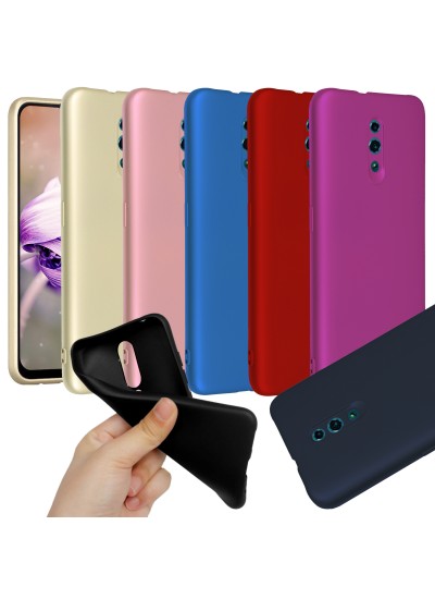 Oppo Reno Kılıf FitCase PremiumS Silikon Arka Kapak