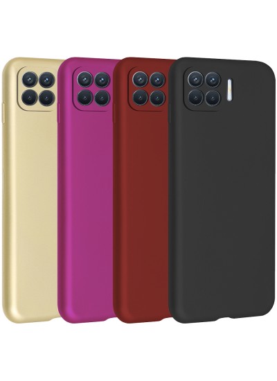Oppo Reno4 Lite Kılıf FitCase PremiumS Silikon Arka Kapak