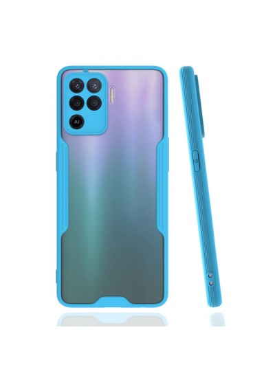 Oppo Reno5 Lite Kılıf Platin Matte Silikon Arka Kapak