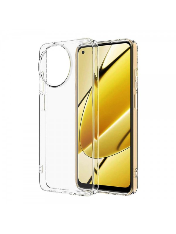 Realme 11 Kılıf Kamera Korumalı Silikon Şeffaf Arka Kapak…