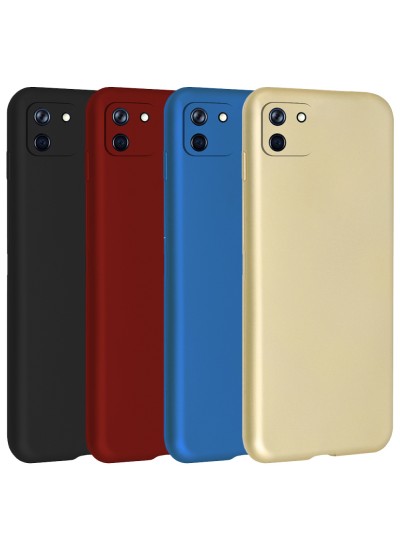 Realme C11 Kılıf FitCase PremiumS Silikon Arka Kapak