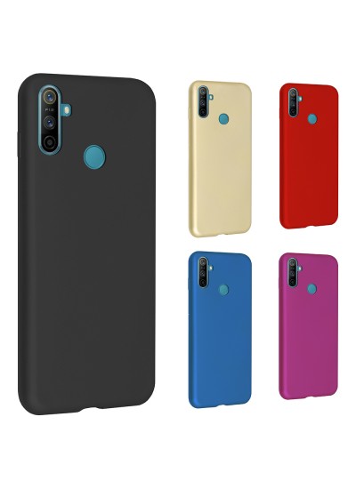 Realme C3 / C3i Kılıf FitCase PremiumS Silikon Arka Kapak