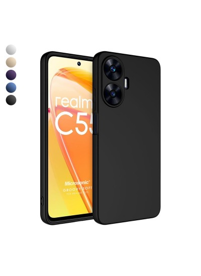 Realme C55 Kılıf Kamera Korumalı Lansman Silikon Kapak