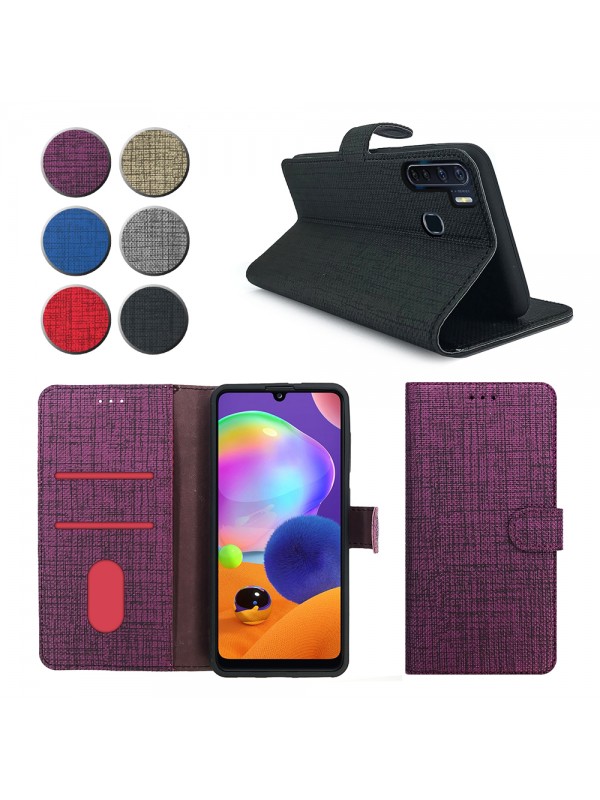 Reeder P13 Blue Max Kılıf FitCase Fabric Kapaklı Cüzdanlı…